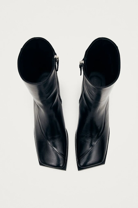 Alohas botki skórzane Chantal czarny S100988.01