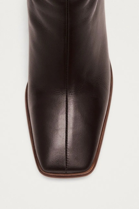 Kožne čizme Alohas East BTWEC1.30 smeđa