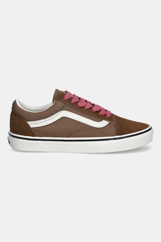 Vans tenisówki zamszowe Old Skool VN000D6WRPK1 brązowy AW25