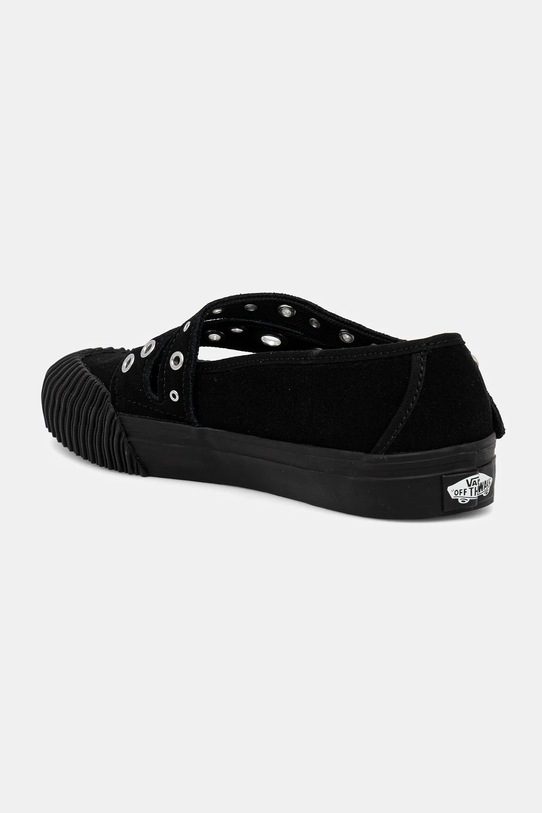 Παπούτσια Μπαλαρίνες σουέτ Vans Mary Jane Straps VN000D9ABLA1 μαύρο