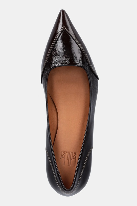 Billi Bi szpilki skórzane brązowy A9342.266