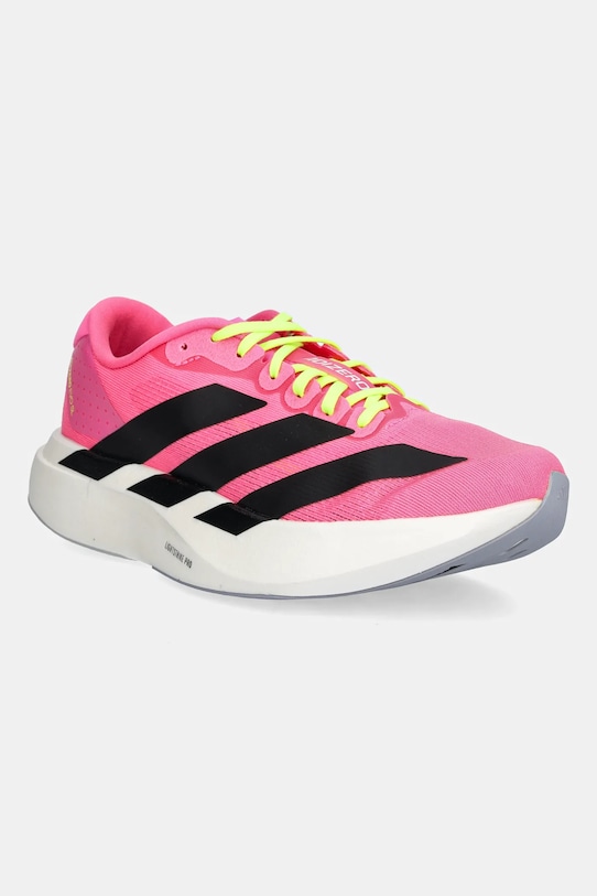 Παπούτσια για τρέξιμο adidas Performance adizero Evo SL συνθετικό ροζ JS4455
