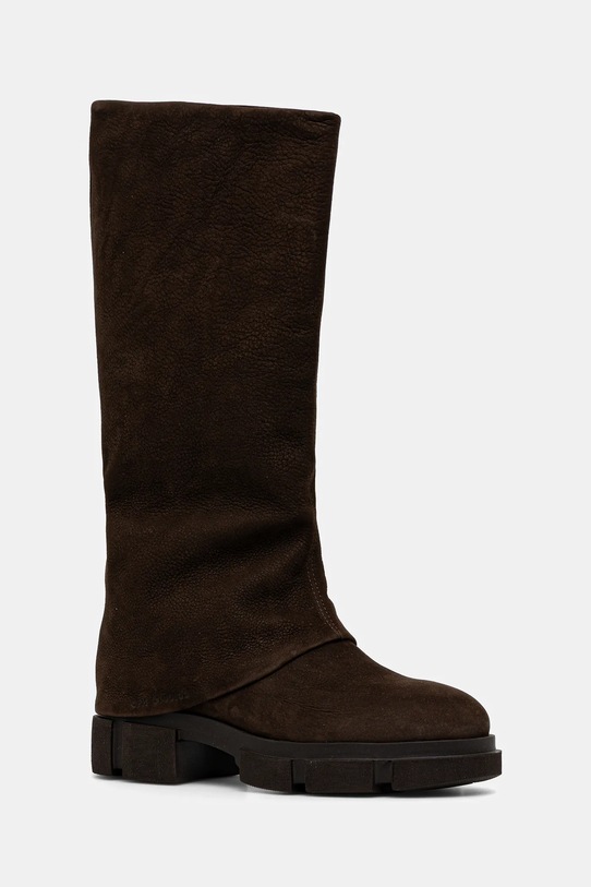 Copenhagen cizme din nubuc neizolat maro CPH554.choco