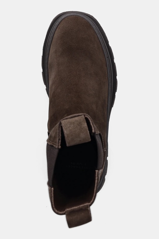 Copenhagen cizme chelsea din nubuc maro CPH685.choco