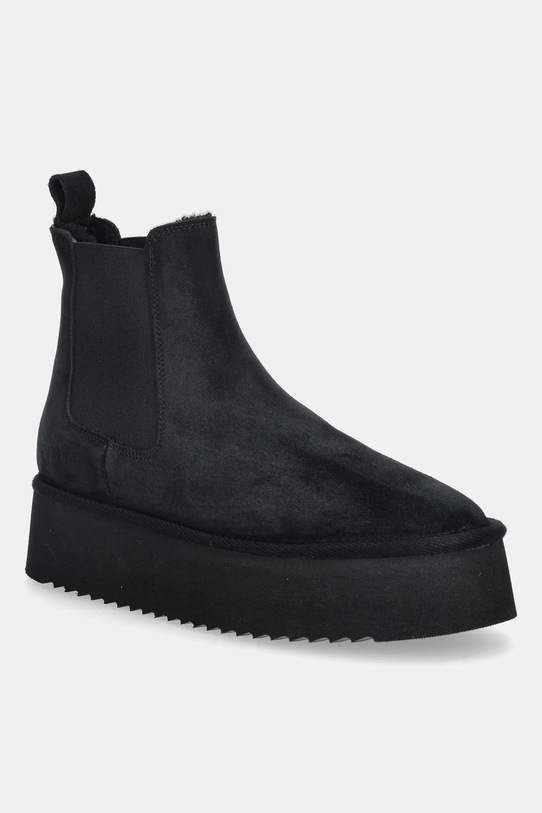 Замшевые сапоги Copenhagen замш чёрный CPH259.black