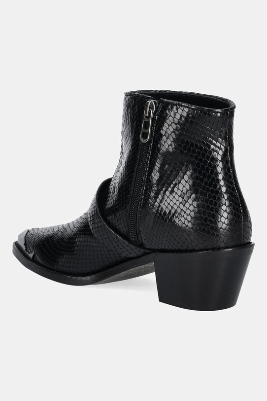 Obutev Usnjeni gležnarji ZADIG&VOLTAIRE Tylow SWCT02066 črna