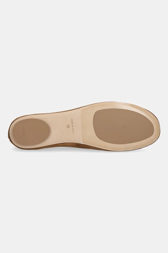 Weekend Max Mara velúr balerina Todisuede 2525526074600.BROWN.BR barna