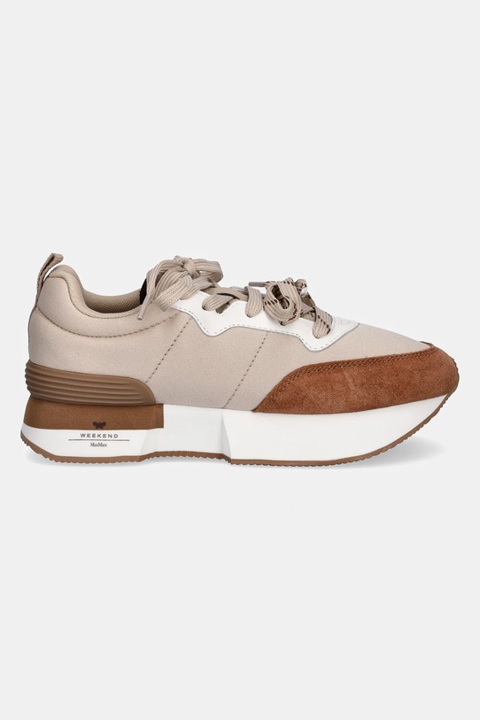 Weekend Max Mara sneakersy Zambra 2525766014600.IVORY beżowy AW25