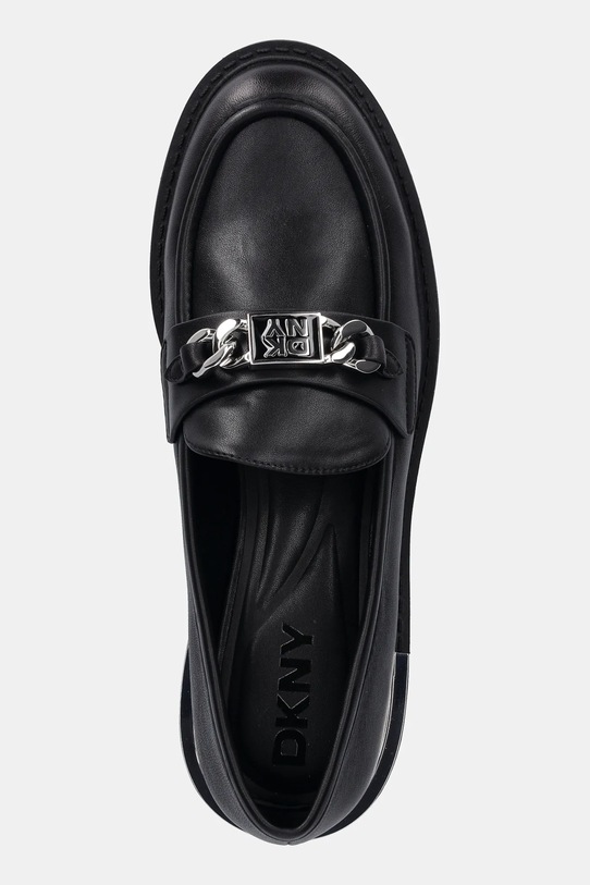 Δερμάτινα μοκασίνια Dkny Radisson μαύρο K2510414.BLK