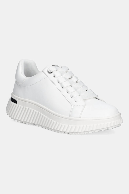Dkny sneakers Lobeco sintetic alb K3522858.WHT