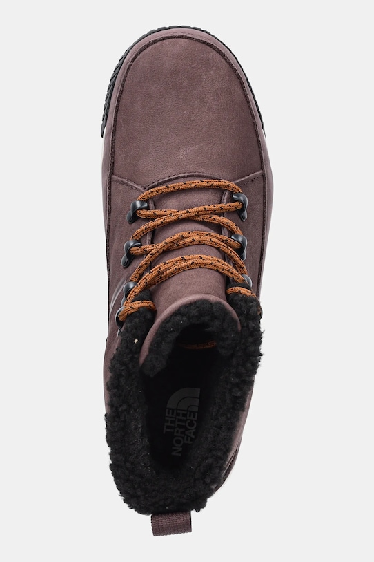 Μπότες χιονιού The North Face Sierra Mid Lace κόκκινο NF0A4T3XC9R1