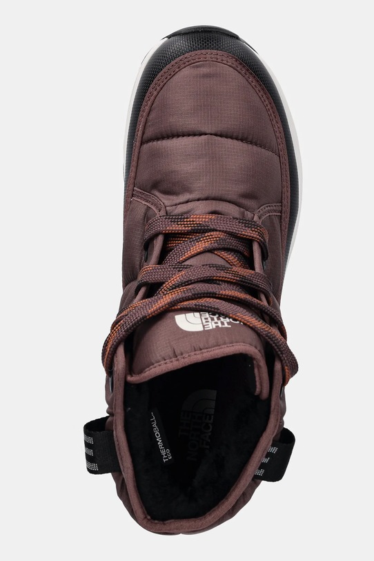 Μπότες χιονιού The North Face Thermoball Lace Up μωβ NF0A817WC9R1