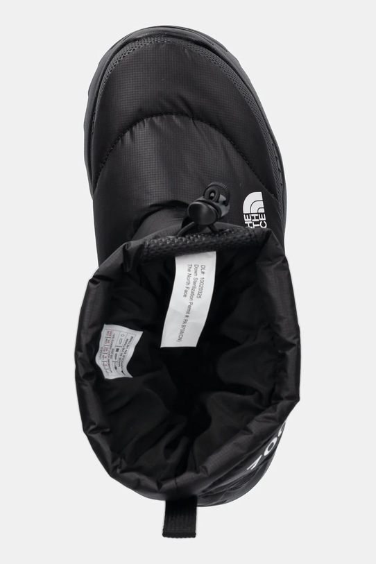 Μπότες χιονιού The North Face Nuptse μαύρο NF0A8D90KX71