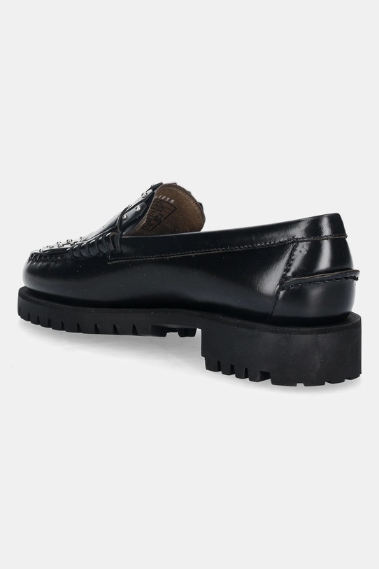 Încălțăminte Weekend Max Mara mocasini de piele Weekendanlug 2525526015600.BLACK negru