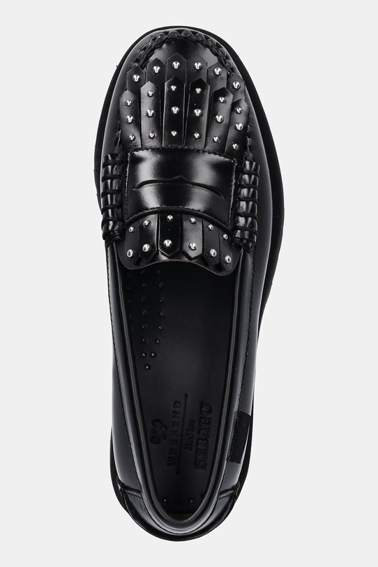Weekend Max Mara mocasini de piele Weekendanlug negru 2525526015600.BLACK