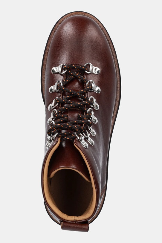 Kožené workery Weekend Max Mara Alain hnědá 2525796115600.TOBACCO