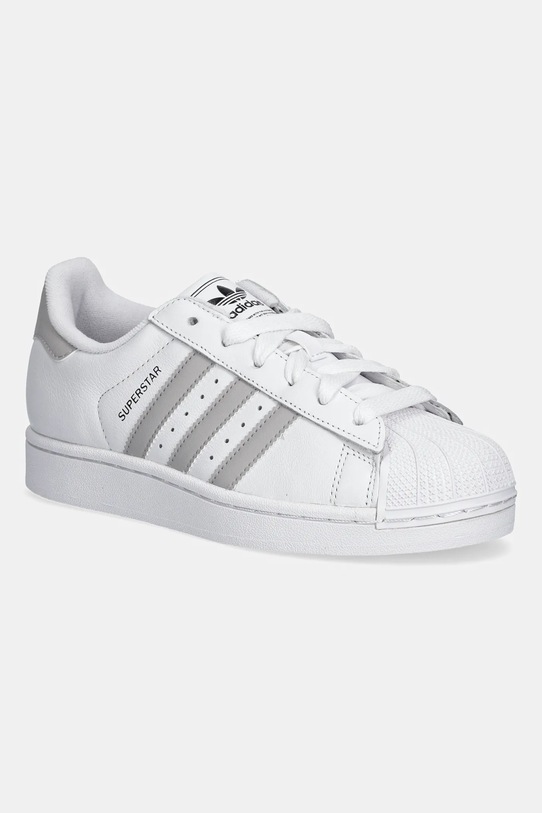 Tenisky adidas Originals Superstar II plochá bílá JQ4731