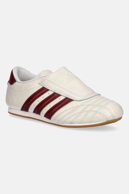 adidas Originals sneakersy skórzane Adidas Taekwondo W niska beżowy JS4527