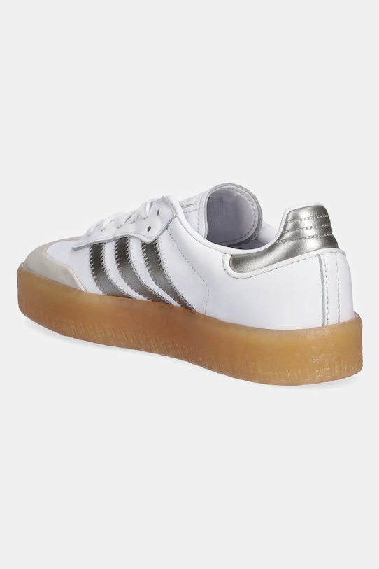 Încălțăminte adidas Originals sneakers din piele Sambae W JS3943 alb