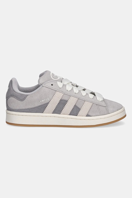 Tenisice od brušene kože adidas Originals Campus 00S Twist W JQ5748 siva AW25