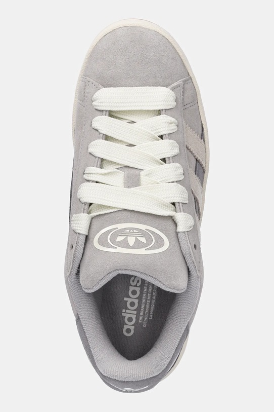 Semišové tenisky adidas Originals Campus 00S Twist W sivá JQ5748
