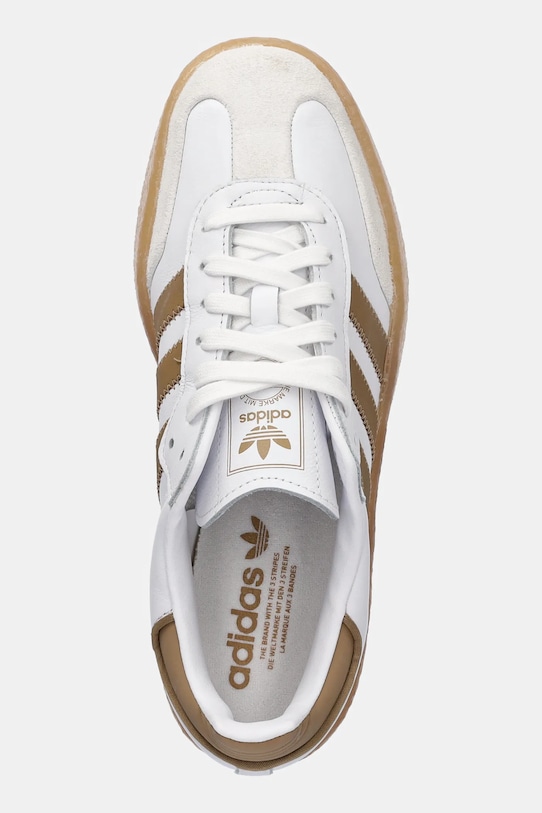 adidas Originals sneakers in pelle Sambae W bianco JQ0982