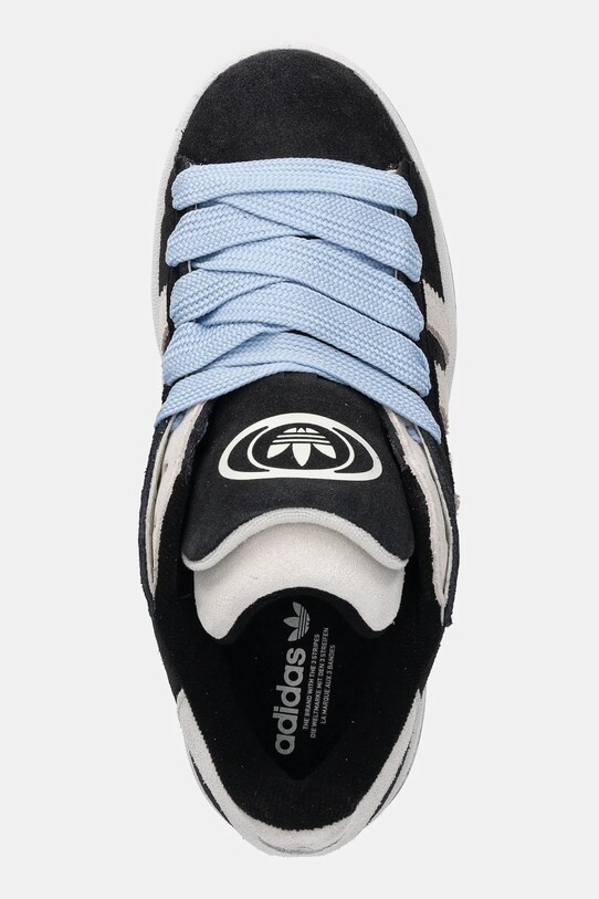adidas Originals sneakersy zamszowe Campus 00S Double W czarny JQ5747