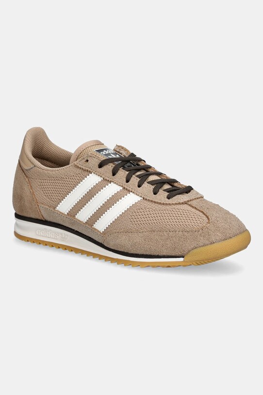 adidas Originals sneakersy Sl 72 Og W tekstylny brązowy JQ8324