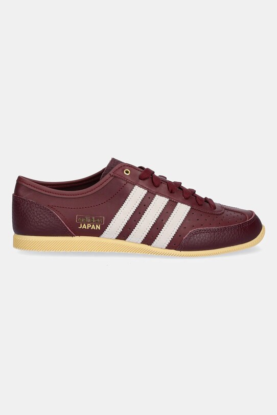 Kožené tenisky adidas Originals Japan Decon W JR5807 burgundské AW25