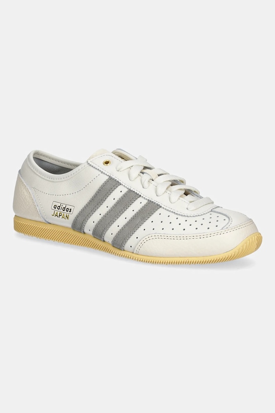 adidas Originals sneakers in pelle Japan Decon W pelle fiore bianco JQ8409