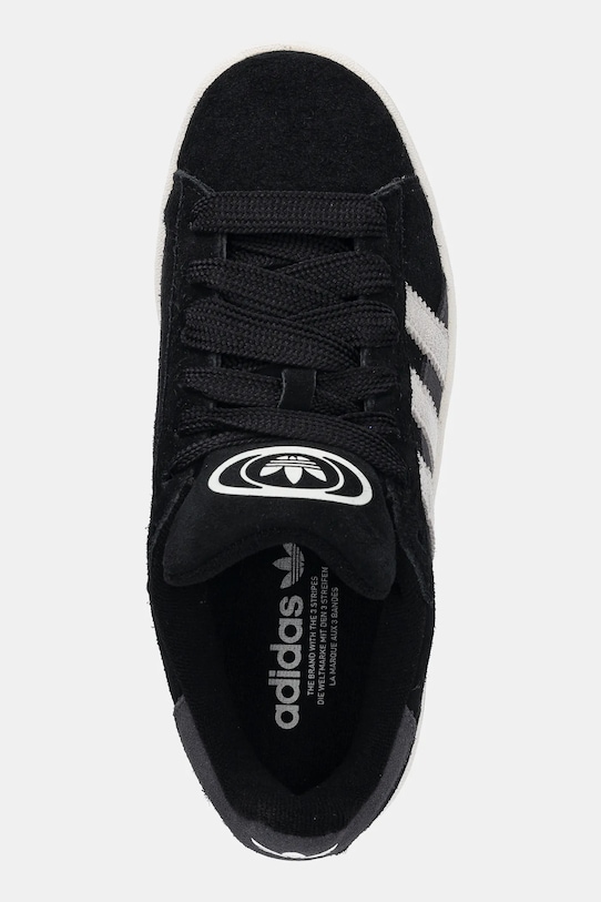 Semišové tenisky adidas Originals Campus 00S Twist W černá JP6134