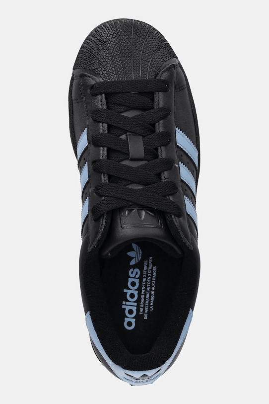 adidas Originals leather sneakers Superstar II W black JS1338