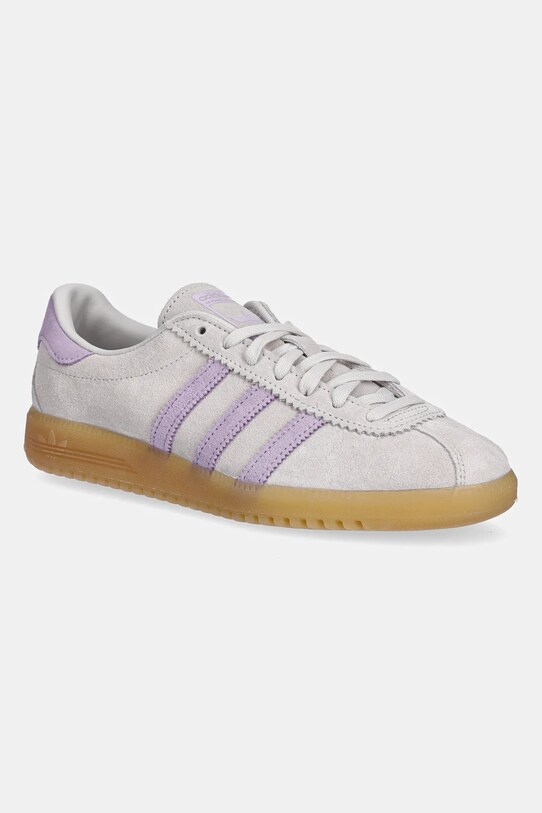 adidas Originals sneakersy zamszowe Adidas Brmd W płaska szary JS3975