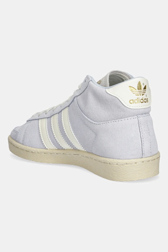 Obuwie adidas Originals sneakersy zamszowe Jabbar Hi W JQ8433 niebieski