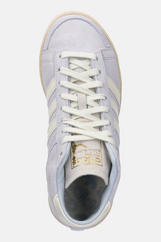 adidas Originals sneakersy zamszowe Jabbar Hi W niebieski JQ8433