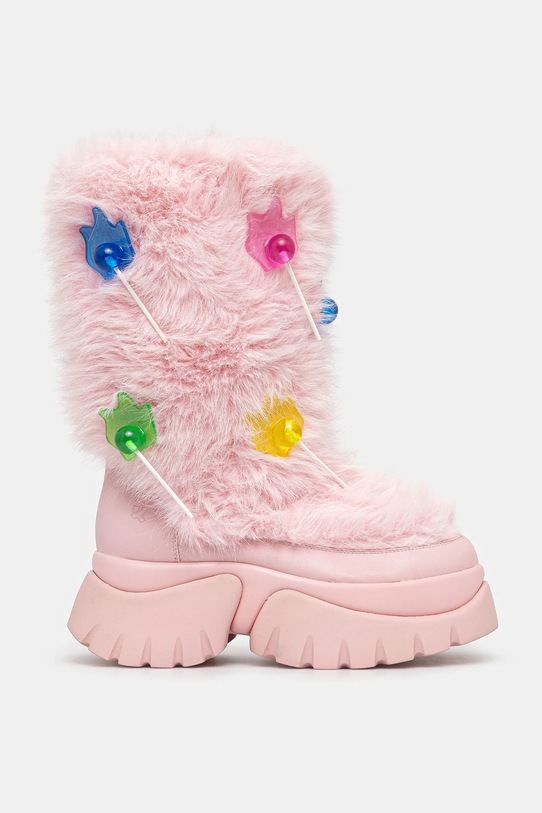 Koi Footwear śniegowce Hairly Lollipop Hairly.Lollipop różowy AW25