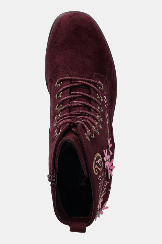 Koi Footwear botki Moonlit Ember bordowy ND290