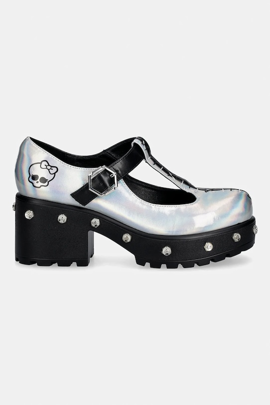 Γόβες Koi Footwear x Monster High Sai Mary Jane ND35M ασημί AW25