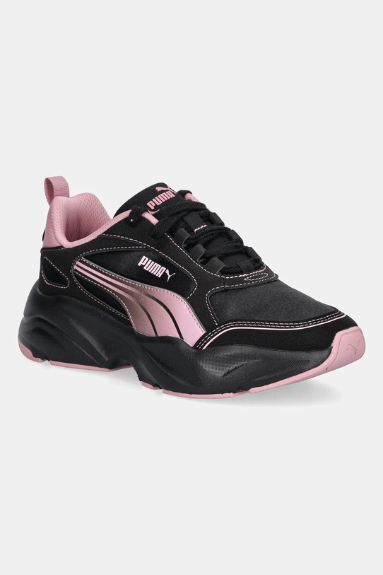 Superge Puma CASSIA 2.0 Satin Princess Imitacija zrnatega usnja črna 402677