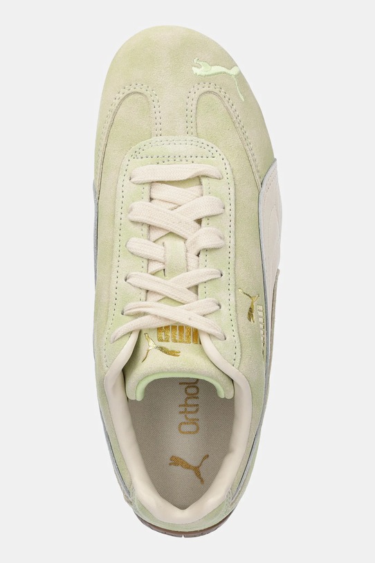 Puma sneakersy zamszowe Speedcat Faded zielony 403688
