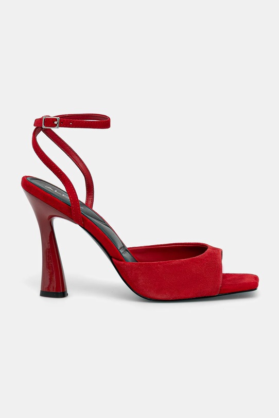 Aldo sandały zamszowe VALENTYNA 14145895.VALENTYNA czerwony AW25