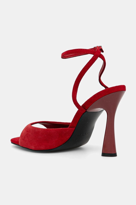 Obuwie Aldo sandały zamszowe VALENTYNA 14145895.VALENTYNA czerwony