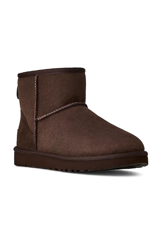 Замшевые сапоги UGG Classic Mini II 1016222.DDC коричневый AW25