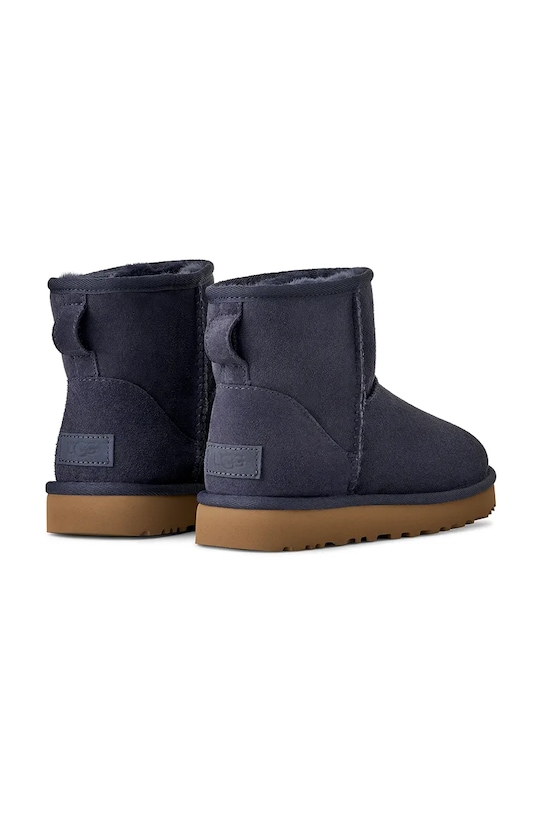 Încălțăminte UGG cizme de zăpadă din piele intoarsa Classic Mini II 1016222.DKN bleumarin