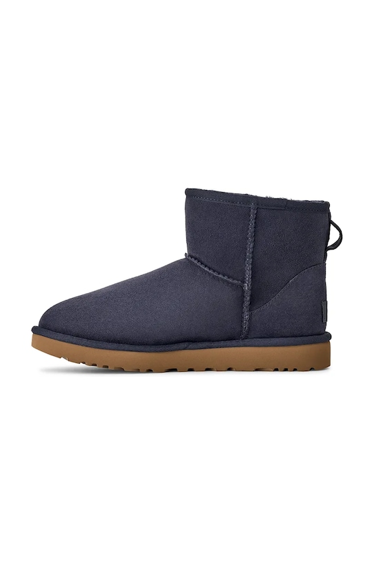 UGG cizme de zăpadă din piele intoarsa Classic Mini II bleumarin 1016222.DKN