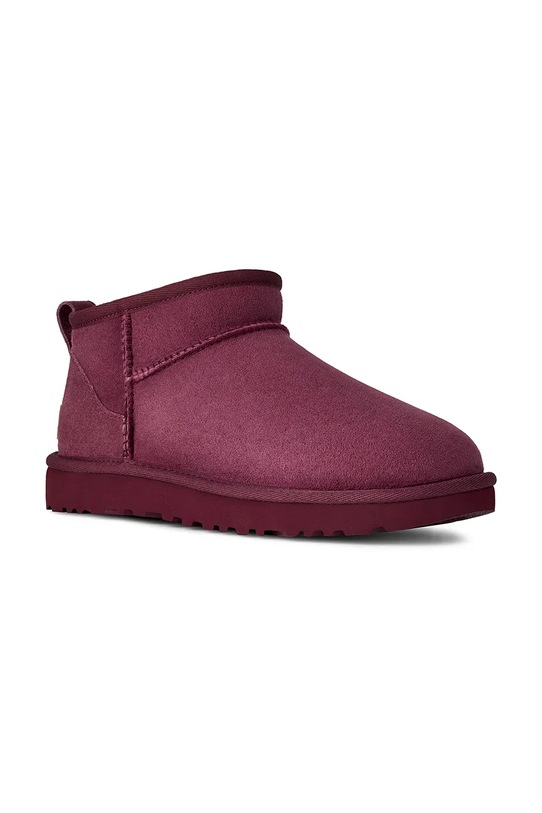 Μπότες χιονιού σουέτ UGG Classic Ultra Mini 1116109.BNTM ροζ AW25