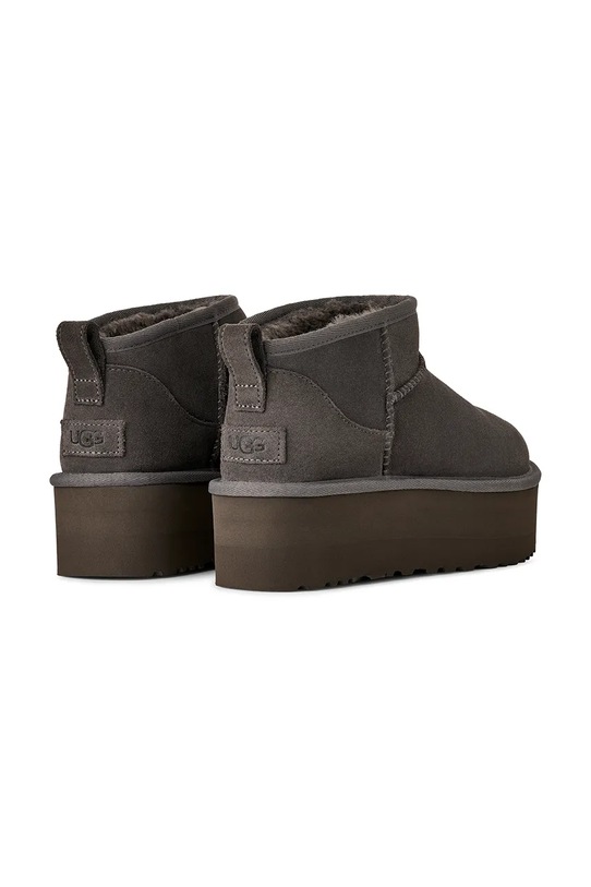 Παπούτσια Μπότες χιονιού σουέτ UGG Classic Ultra Mini Platform 1135092.CHRC γκρί