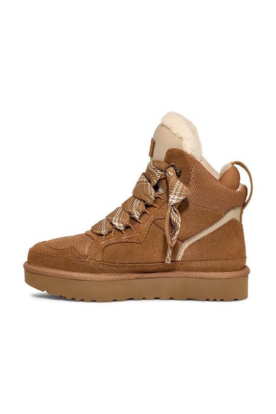 UGG sneakersy zamszowe Highmel brązowy 1145390.CHE