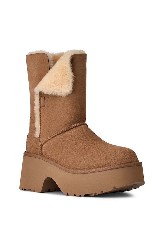 UGG śniegowce zamszowe Esmee Boot 1171533.CHE brązowy AW25