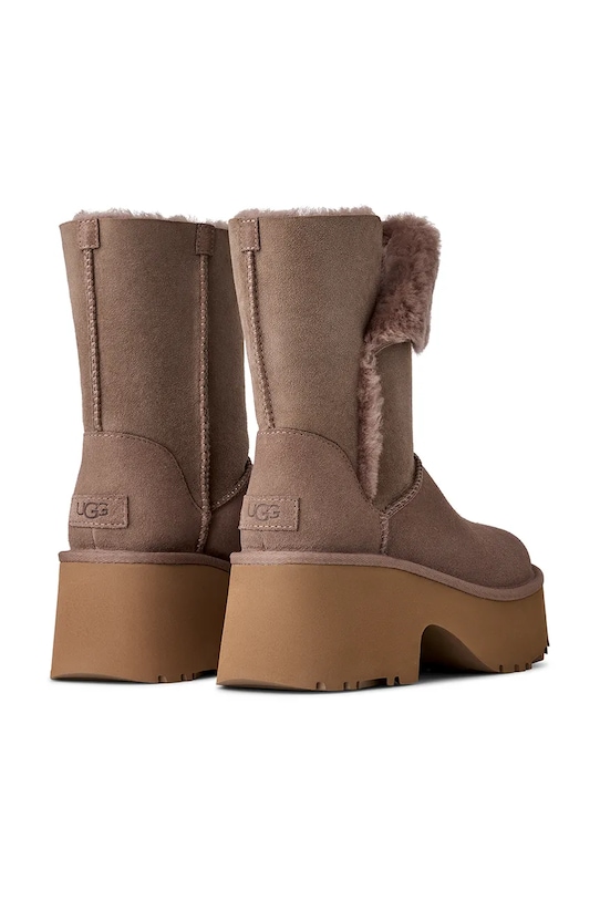 Cipők UGG velúr hócipő Esmee Boot 1171533.CRBO bézs